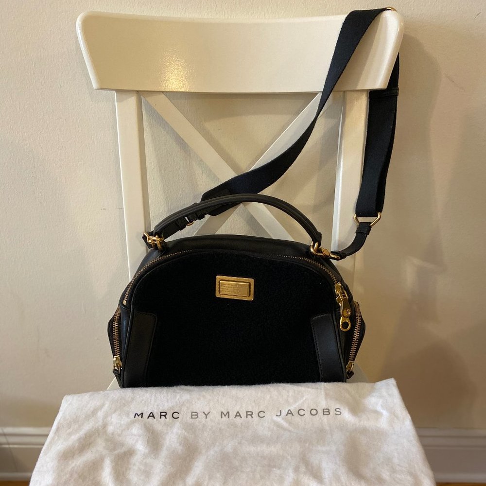 Marc by Marc Jacobs Black Leather Satchel